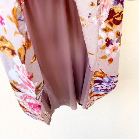 NWT BLUE PEPPER FLORAL DRESS SZ M - Picture 5 of 6